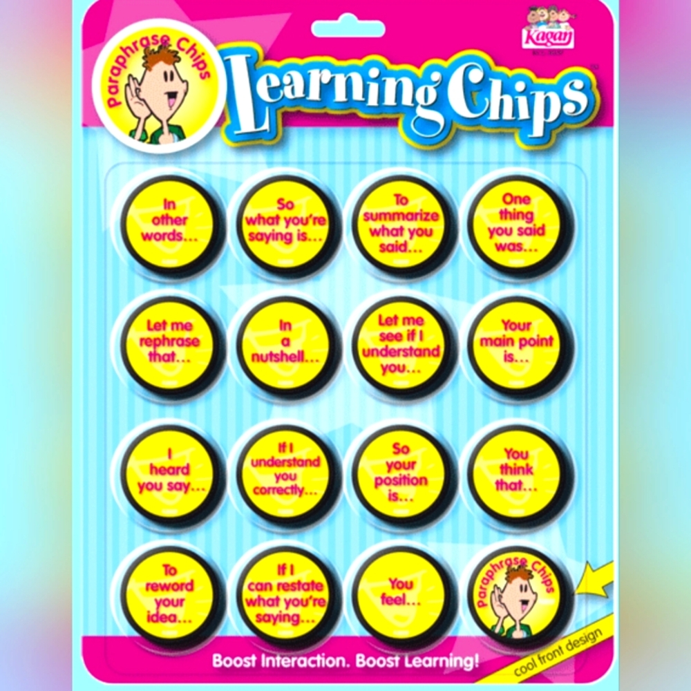 Paraphrase Chips - Educational Learning Tool